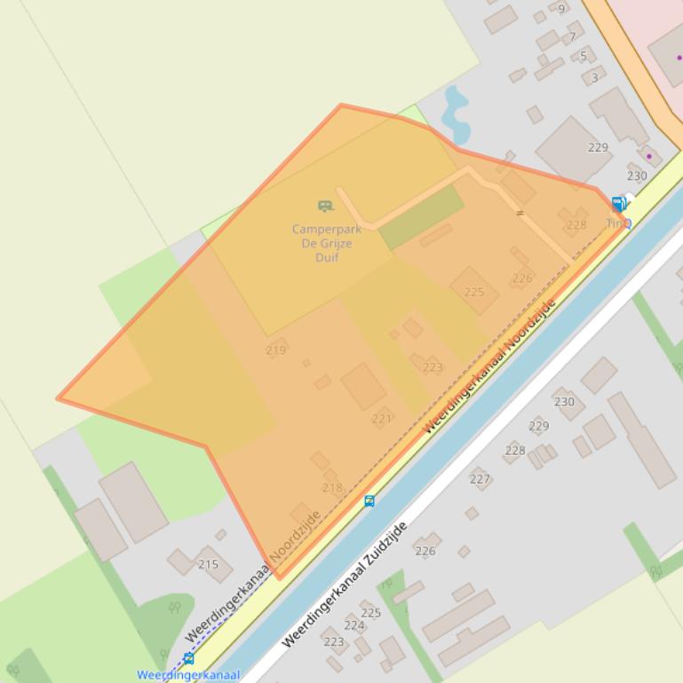 Kaart van postcodegebied 7831HR.