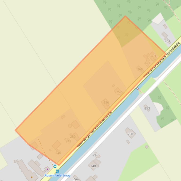 Kaart van postcodegebied 7831HT.