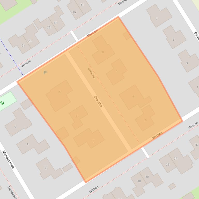 Kaart van postcodegebied 7831KC.