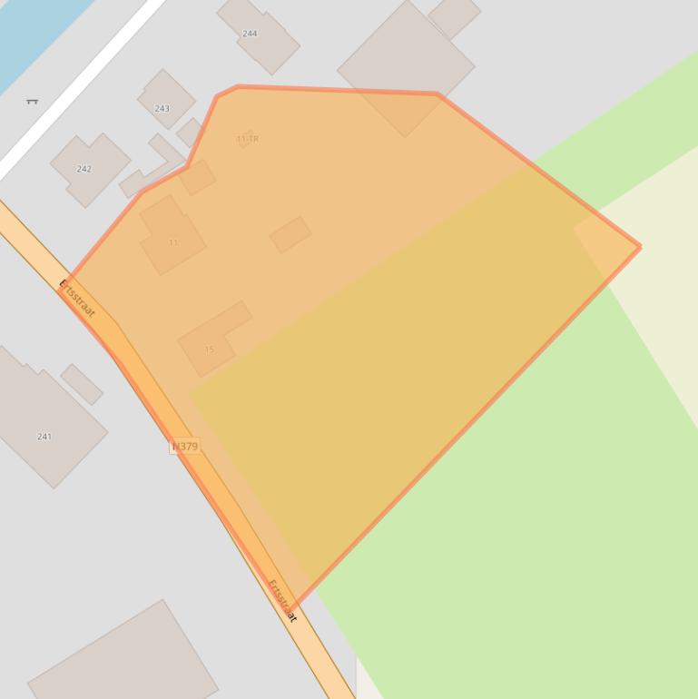 Kaart van postcodegebied 7831VD.