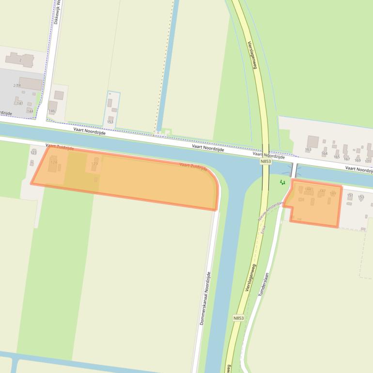 Kaart van postcodegebied 7833AG.