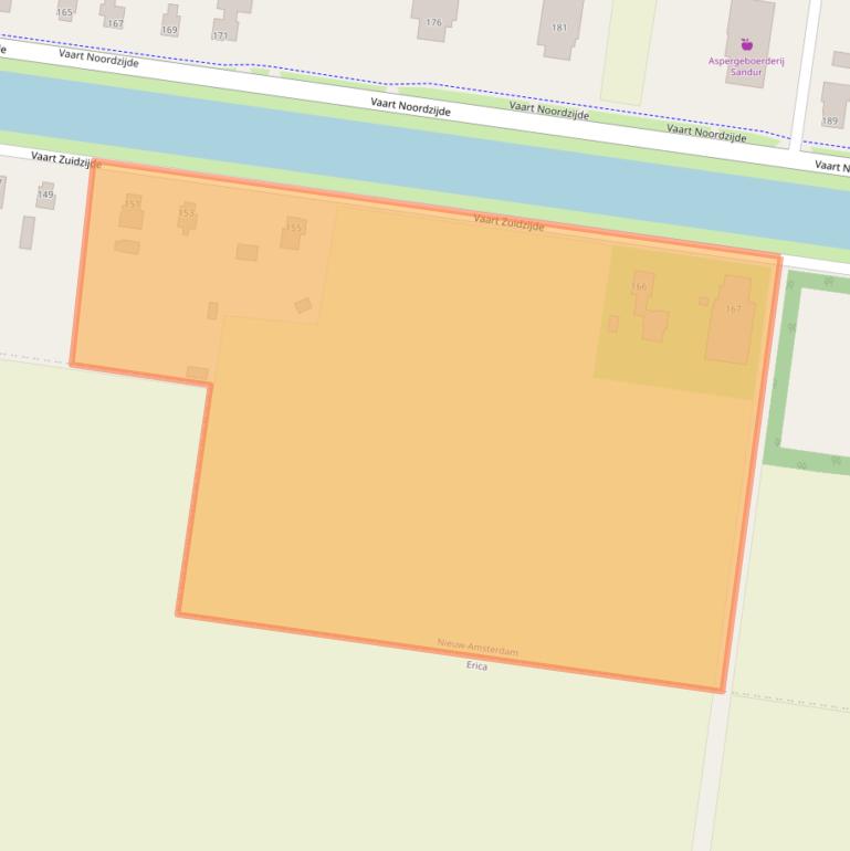 Kaart van postcodegebied 7833AH.