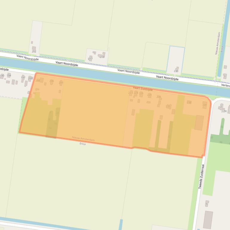 Kaart van postcodegebied 7833AK.