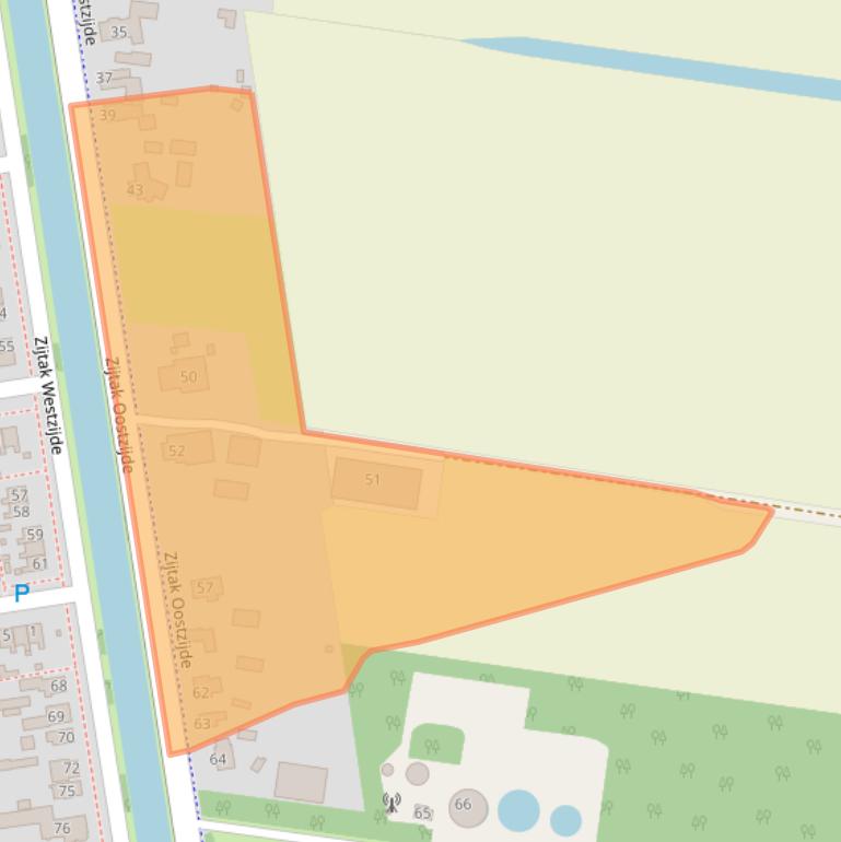 Kaart van postcodegebied 7833AN.