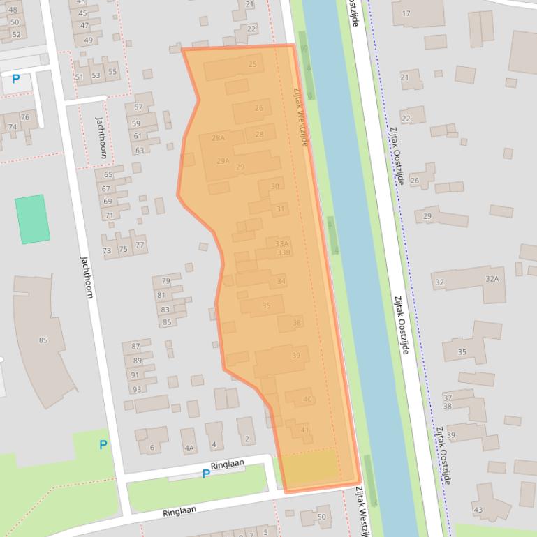 Kaart van postcodegebied 7833BB.