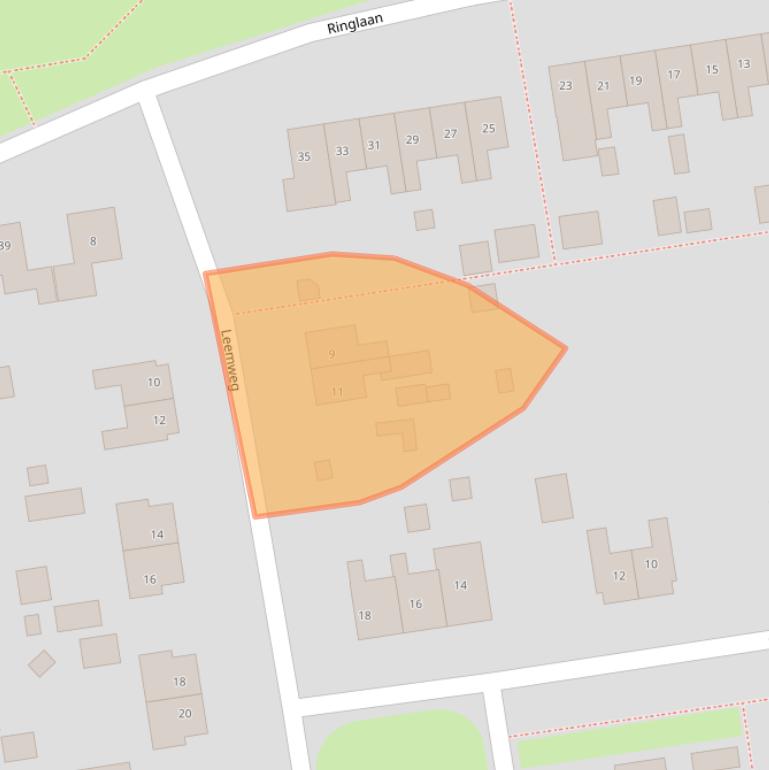 Kaart van postcodegebied 7833BP.