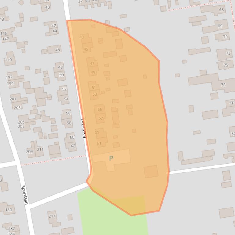 Kaart van postcodegebied 7833BR.