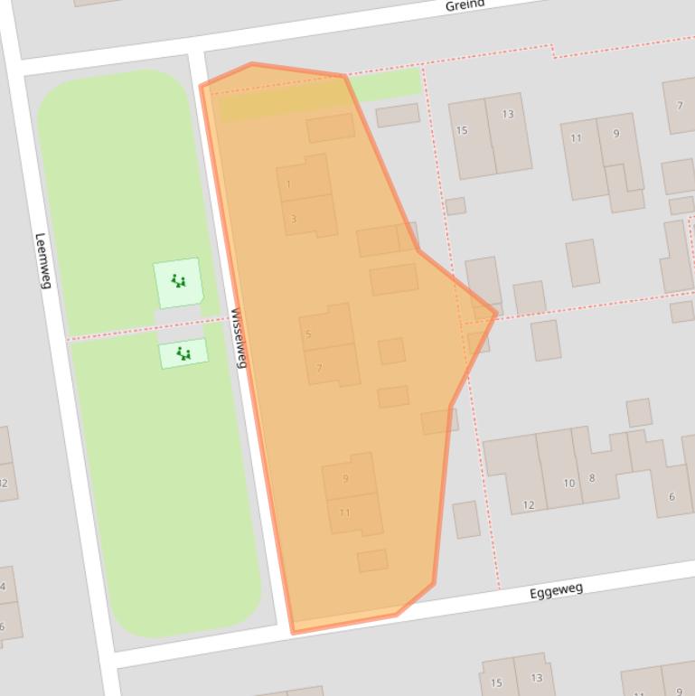 Kaart van postcodegebied 7833BW.