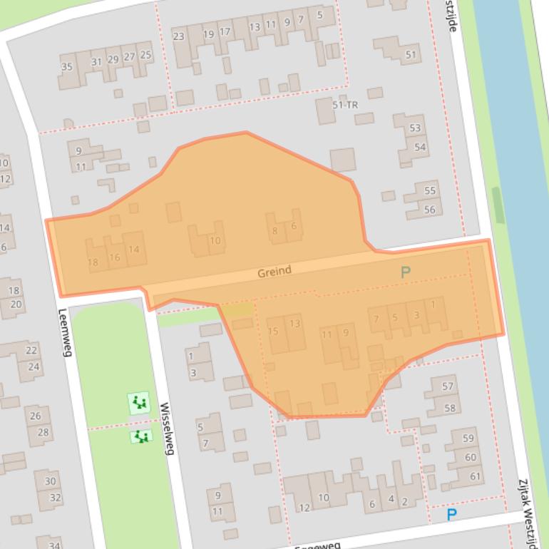 Kaart van postcodegebied 7833BX.