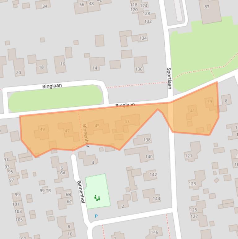 Kaart van postcodegebied 7833CB.