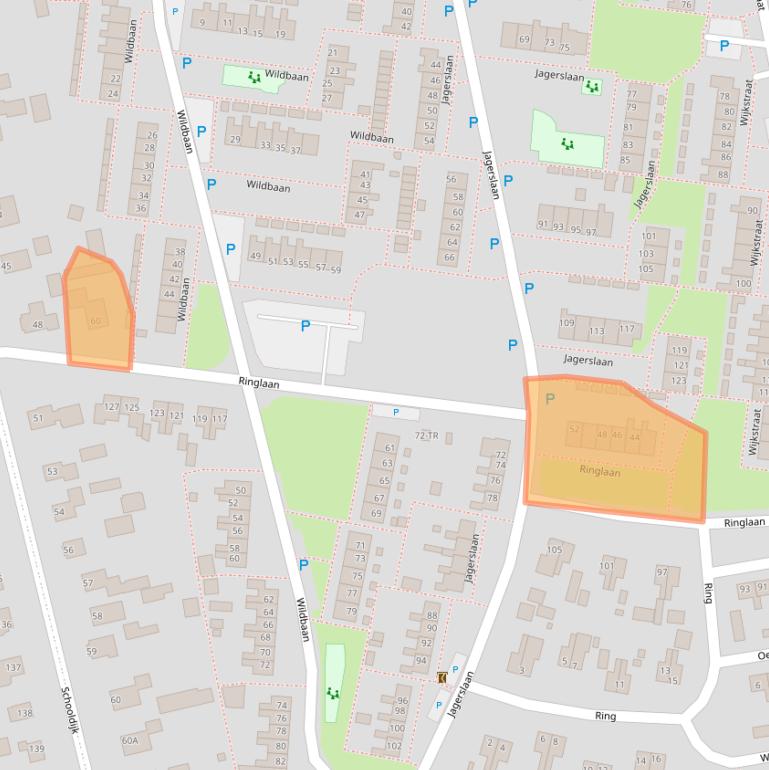 Kaart van postcodegebied 7833CE.