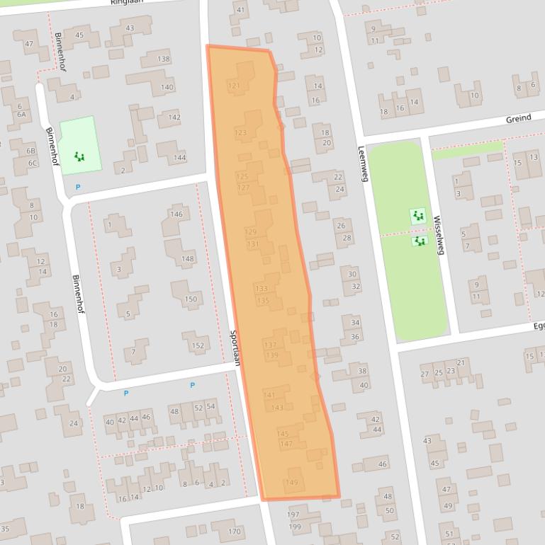 Kaart van postcodegebied 7833CJ.