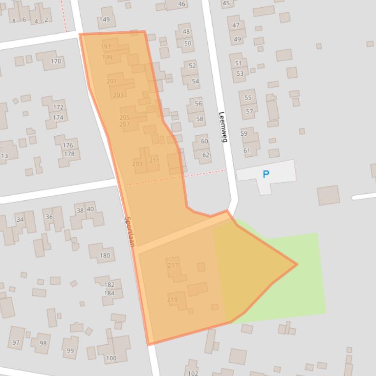 Kaart van postcodegebied 7833CL.