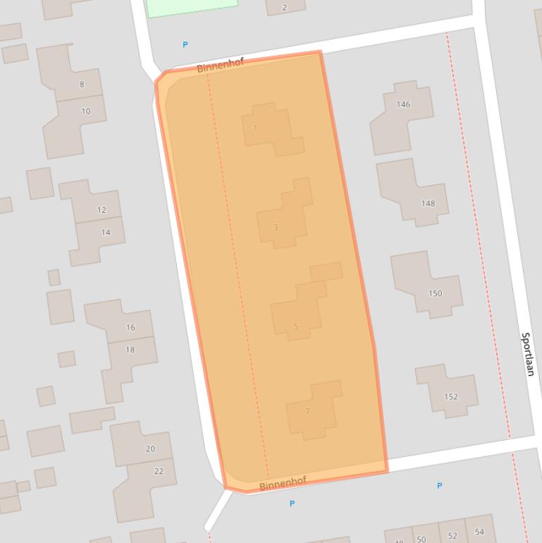 Kaart van postcodegebied 7833CR.