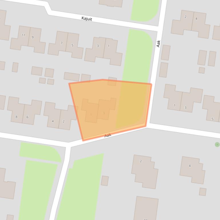 Kaart van postcodegebied 7833DV.