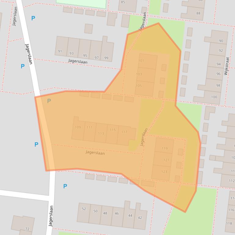 Kaart van postcodegebied 7833ER.