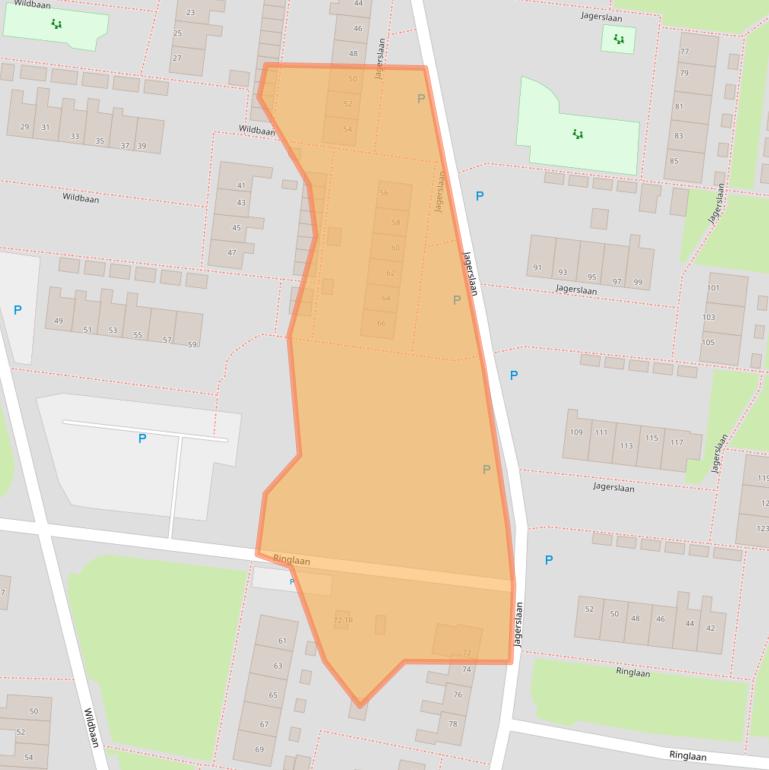 Kaart van postcodegebied 7833ET.