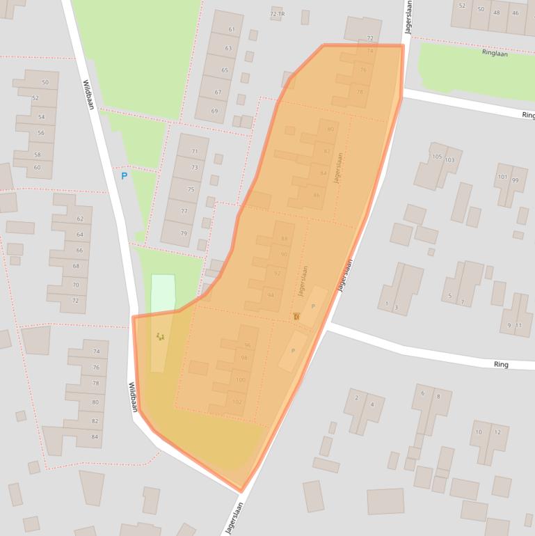 Kaart van postcodegebied 7833EV.