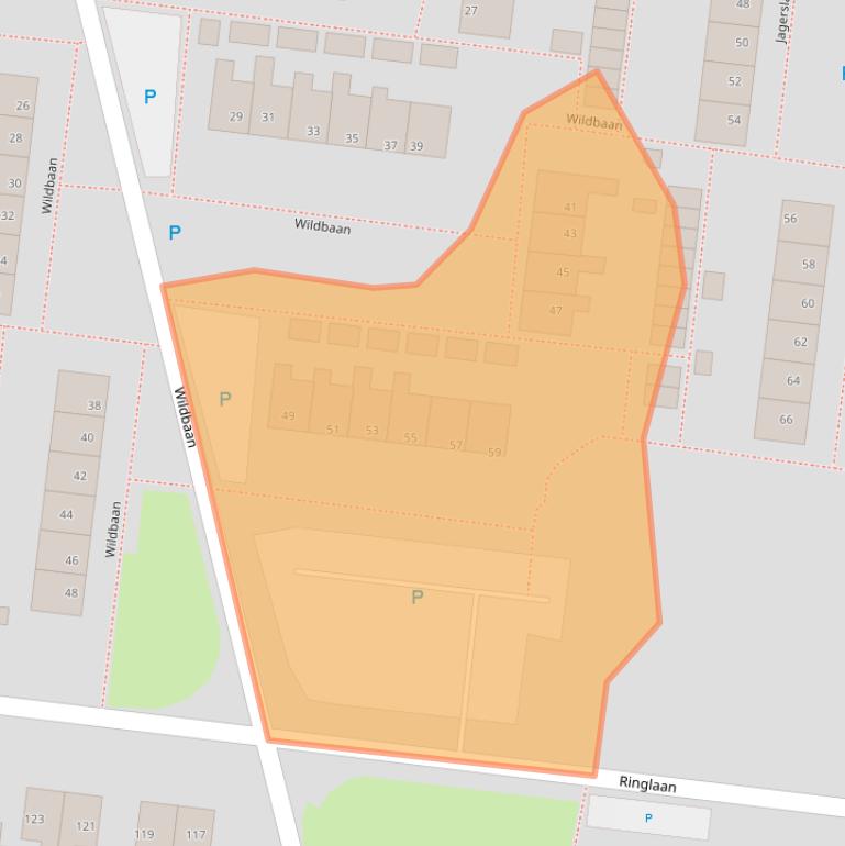 Kaart van postcodegebied 7833GB.