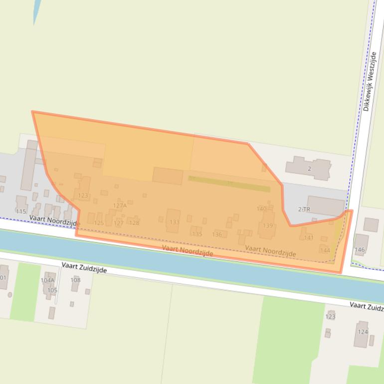 Kaart van postcodegebied 7833HH.