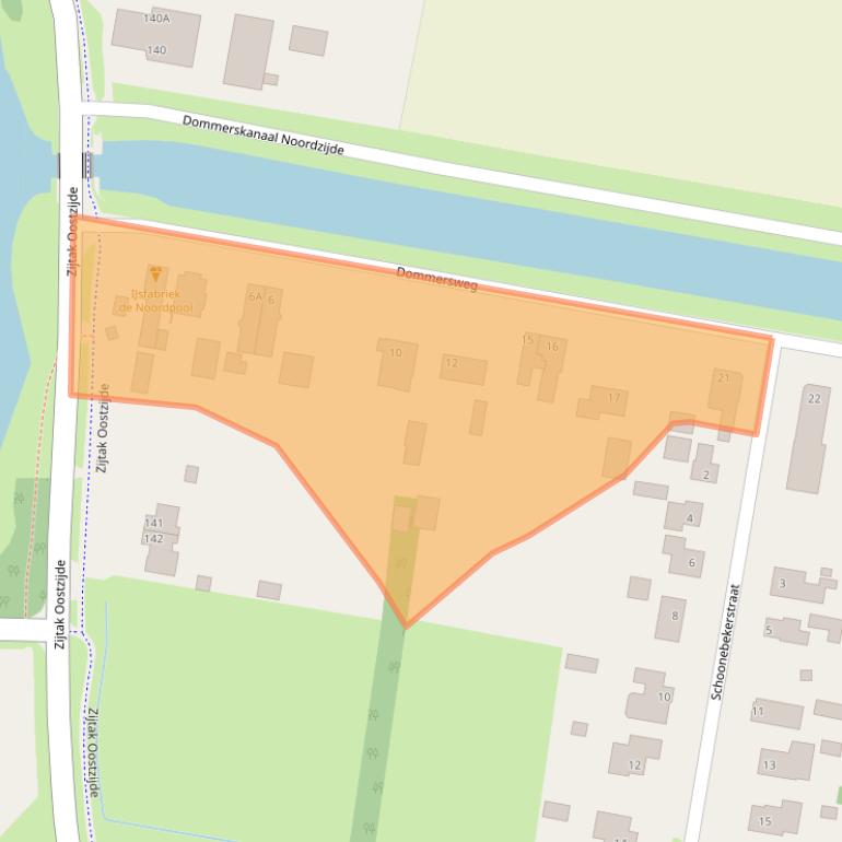 Kaart van postcodegebied 7833KP.