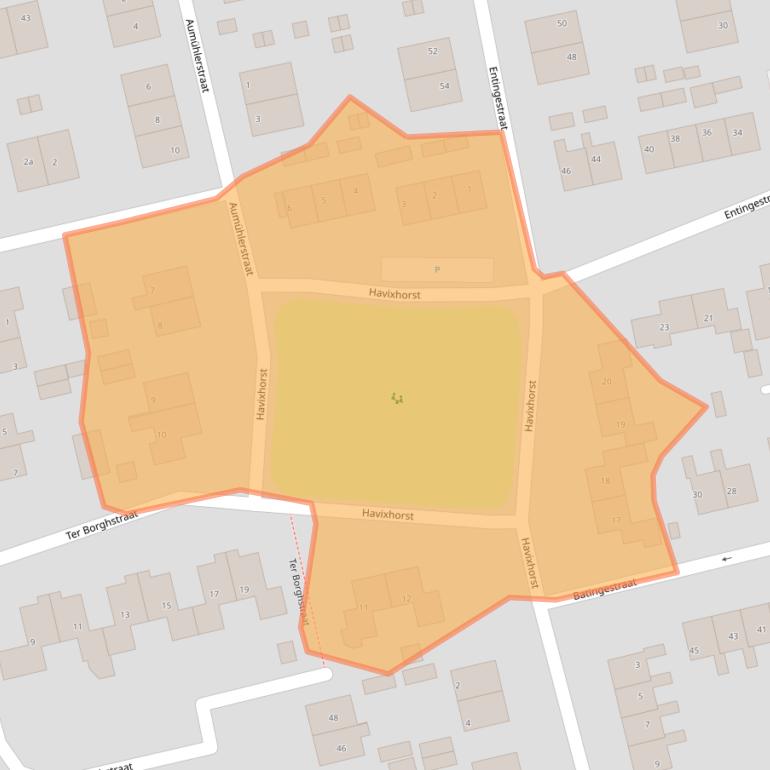 Kaart van postcodegebied 7841AK.