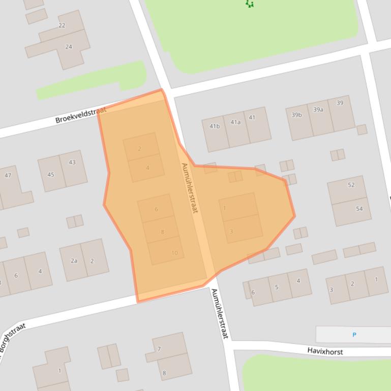 Kaart van postcodegebied 7841BH.