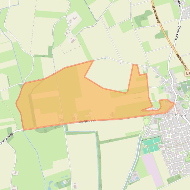 Kaart van postcodegebied 7841BS.