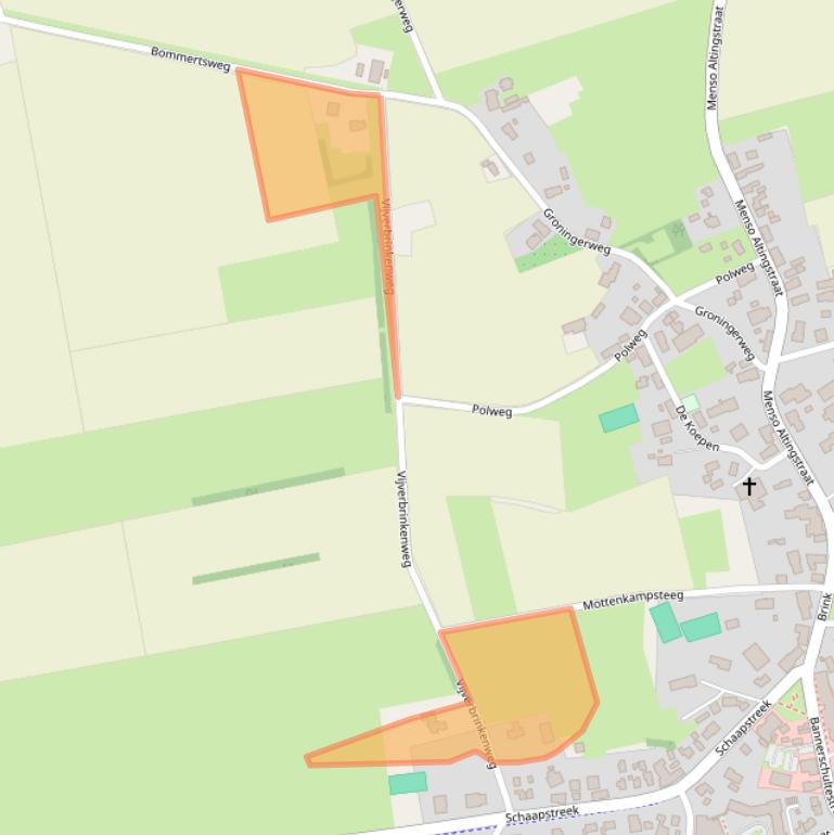 Kaart van postcodegebied 7841BX.