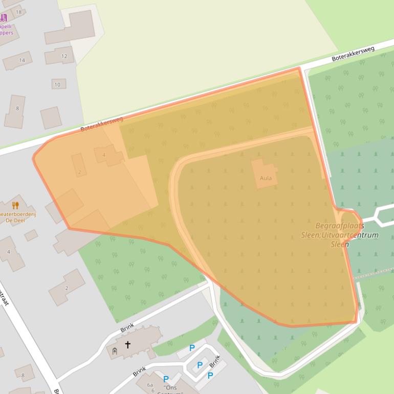 Kaart van postcodegebied 7841CD.