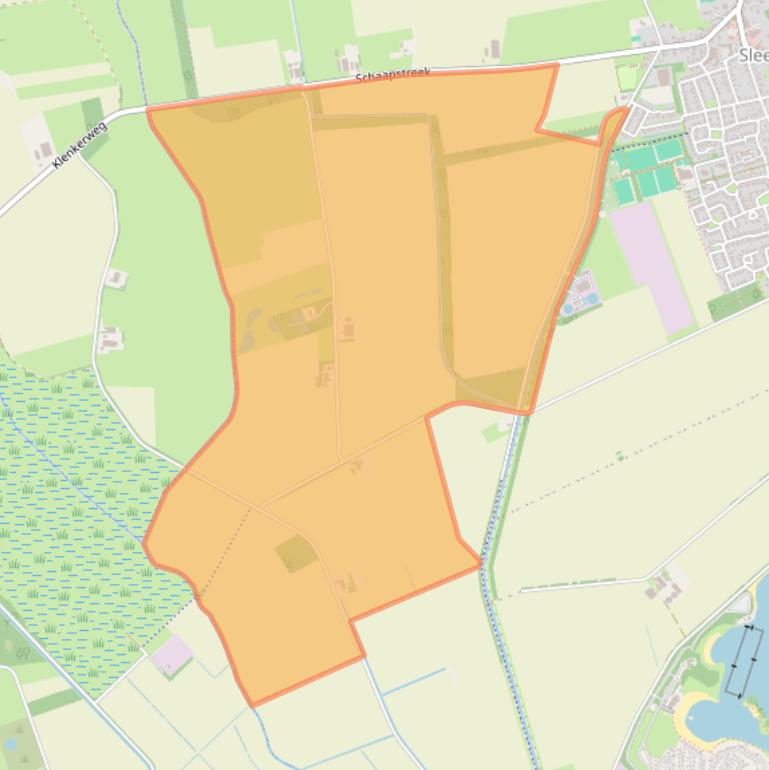 Kaart van postcodegebied 7841TC.