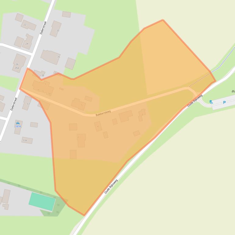 Kaart van postcodegebied 7843PX.