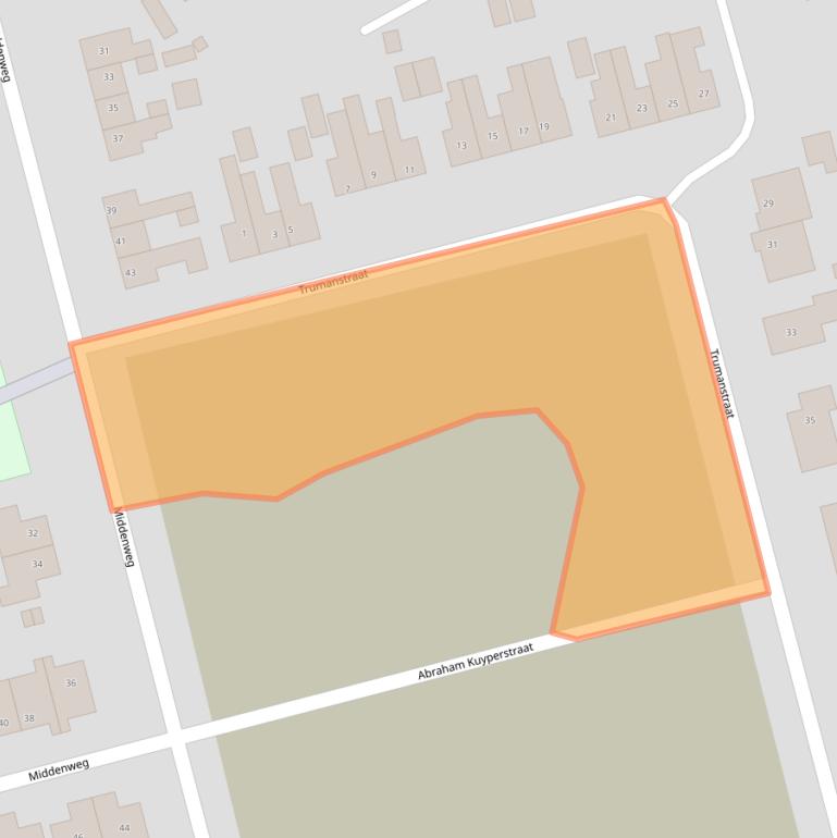 Kaart van postcodegebied 7844KP.