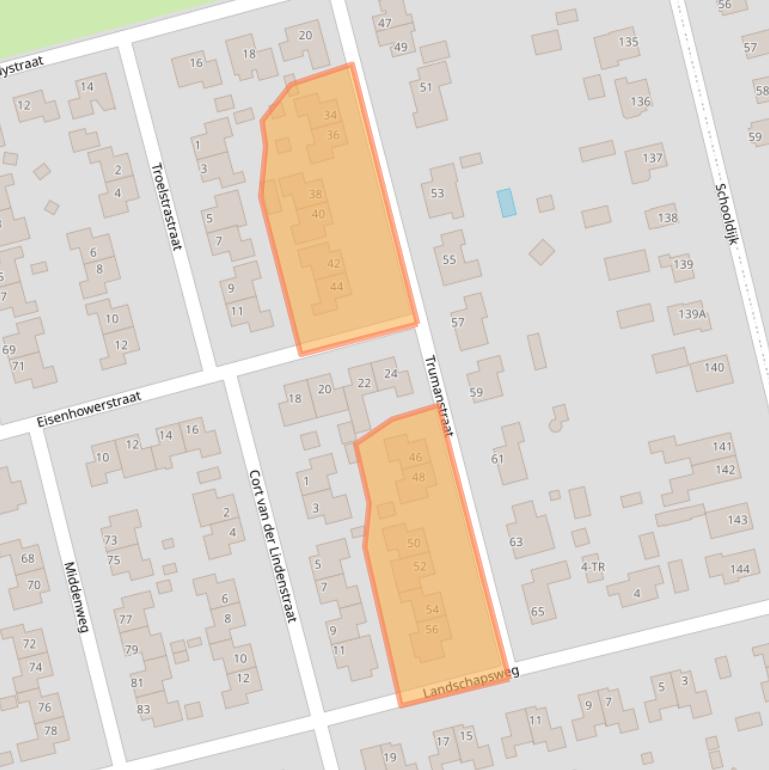 Kaart van postcodegebied 7844KR.