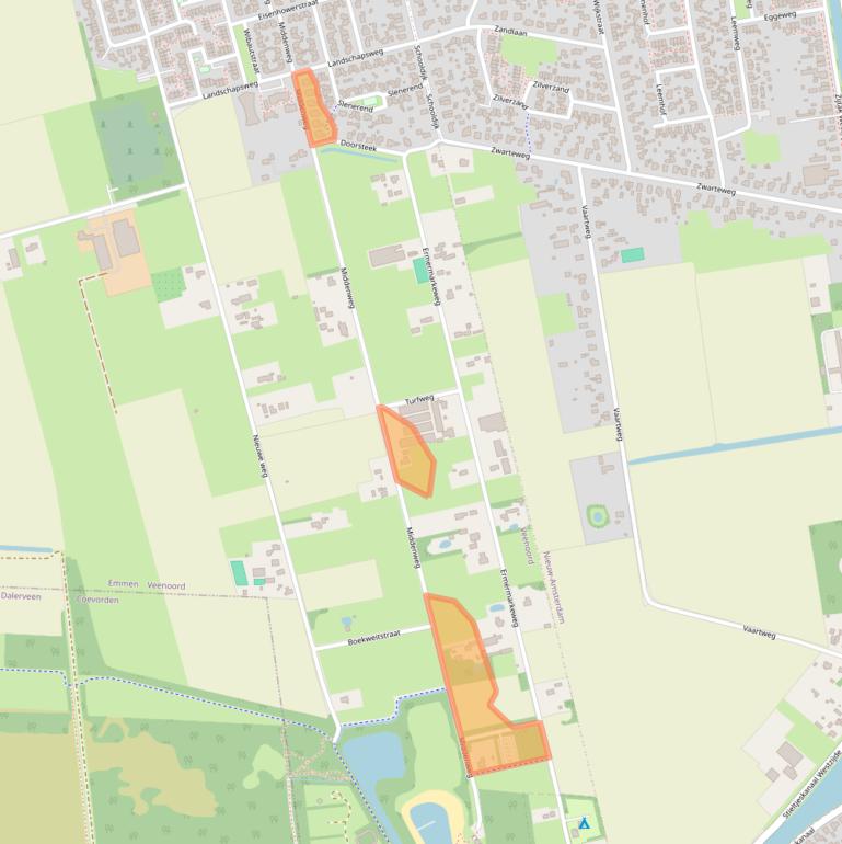 Kaart van postcodegebied 7844KV.