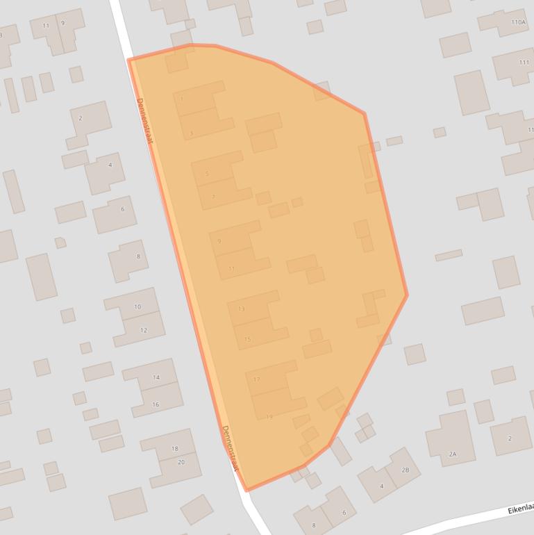 Kaart van postcodegebied 7844LG.