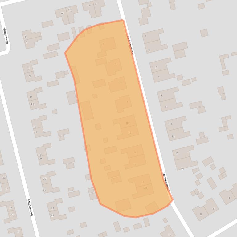 Kaart van postcodegebied 7844LH.