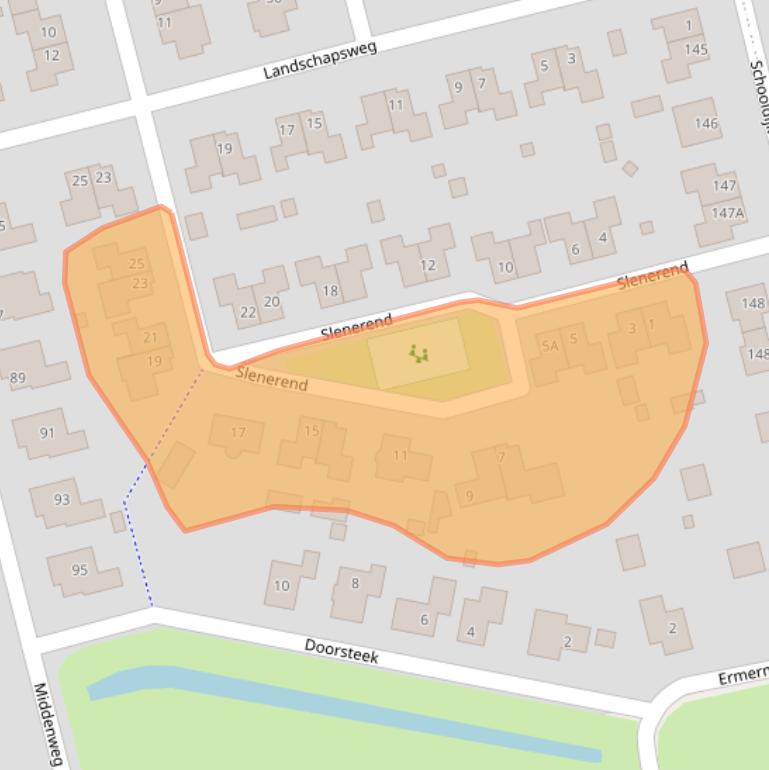 Kaart van postcodegebied 7844MA.