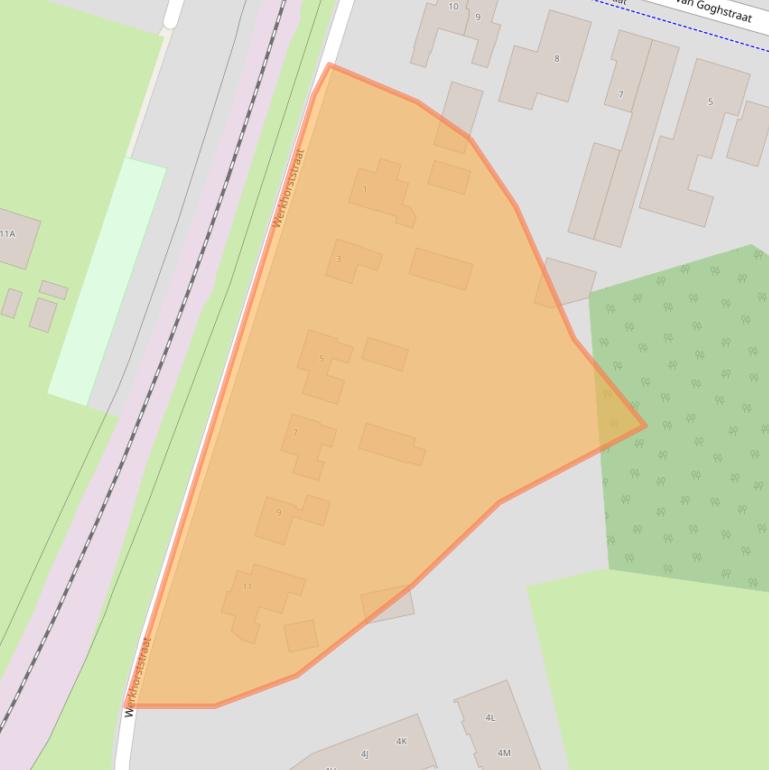 Kaart van postcodegebied 7844NN.