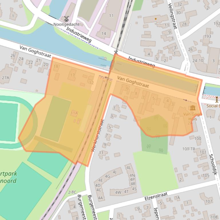 Kaart van postcodegebied 7844NP.