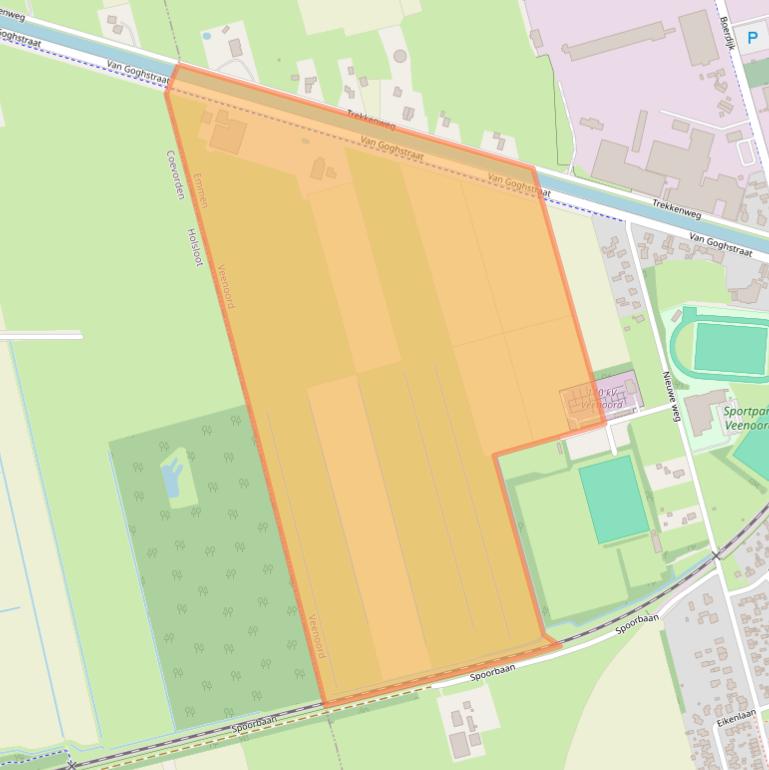 Kaart van postcodegebied 7844NS.