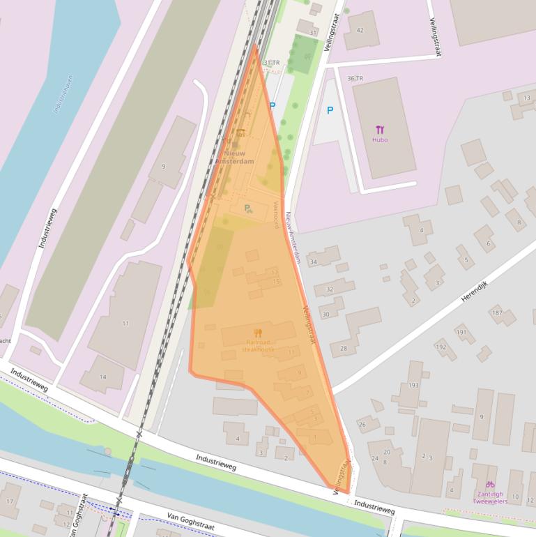 Kaart van postcodegebied 7844NX.