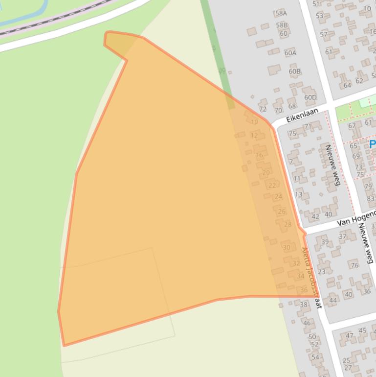 Kaart van postcodegebied 7844PA.