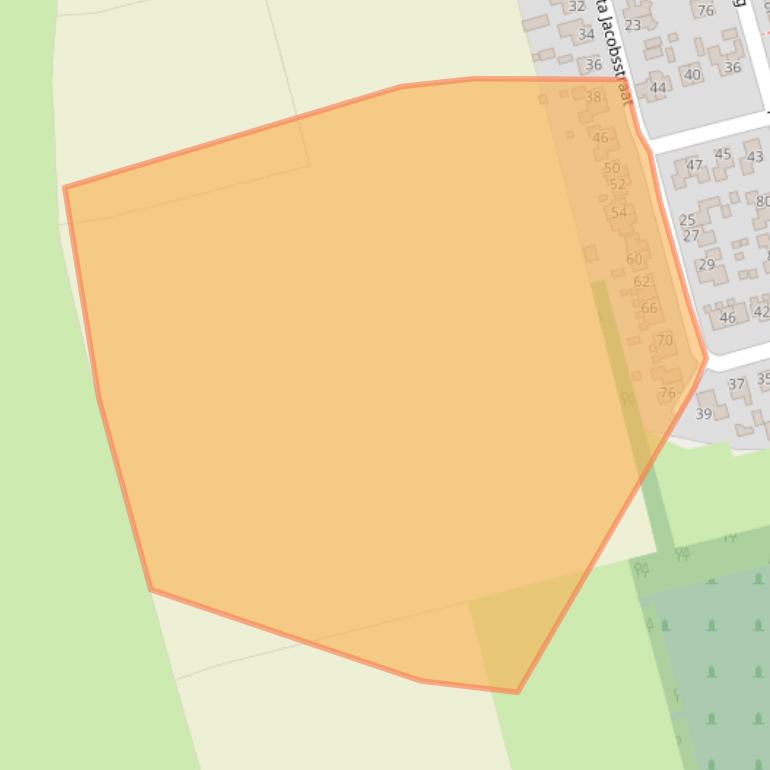 Kaart van postcodegebied 7844PB.