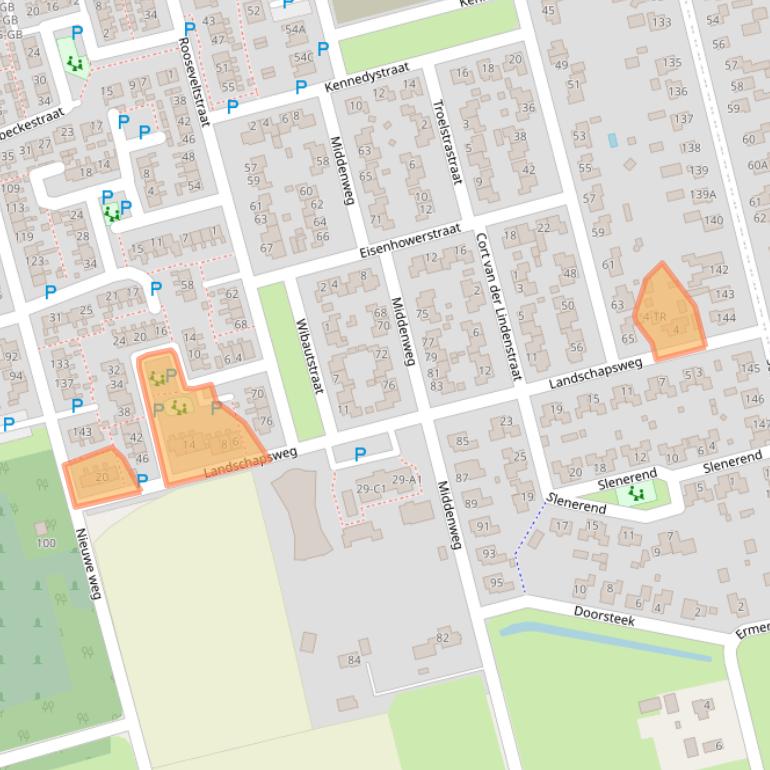 Kaart van postcodegebied 7844TA.