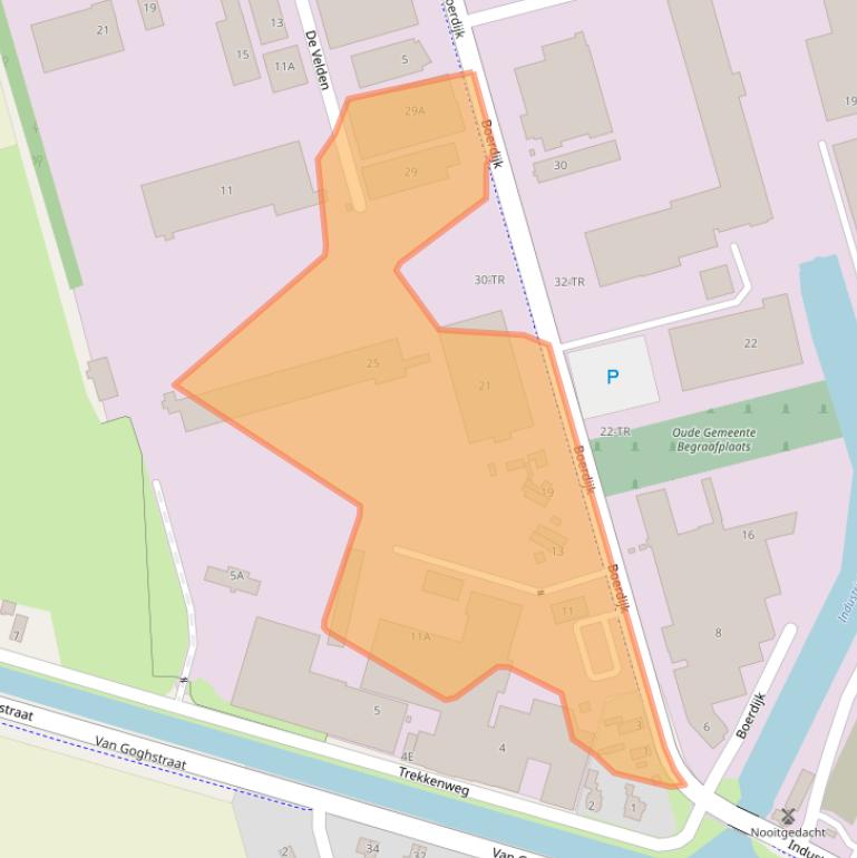 Kaart van postcodegebied 7844TB.