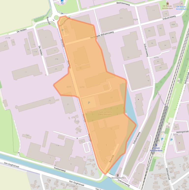 Kaart van postcodegebied 7844TC.