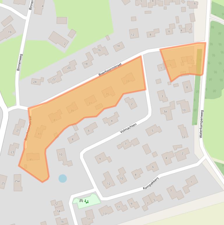 Kaart van postcodegebied 7846AA.