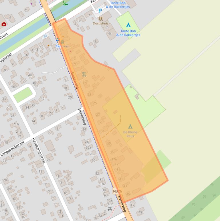 Kaart van postcodegebied 7848AD.