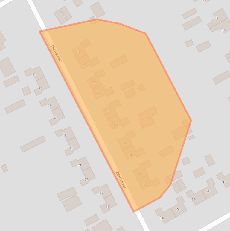 Kaart van postcodegebied 7848AX.